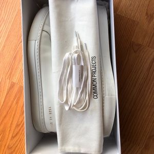COMMON PROJECTS Original Achilles Low Size 42 Leather Sneakers - White